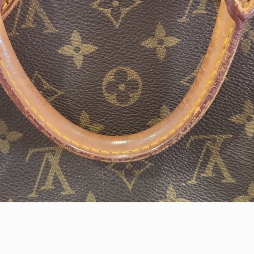 Louis Vuitton Brown Monogram Satchel - Picture 13 of 15